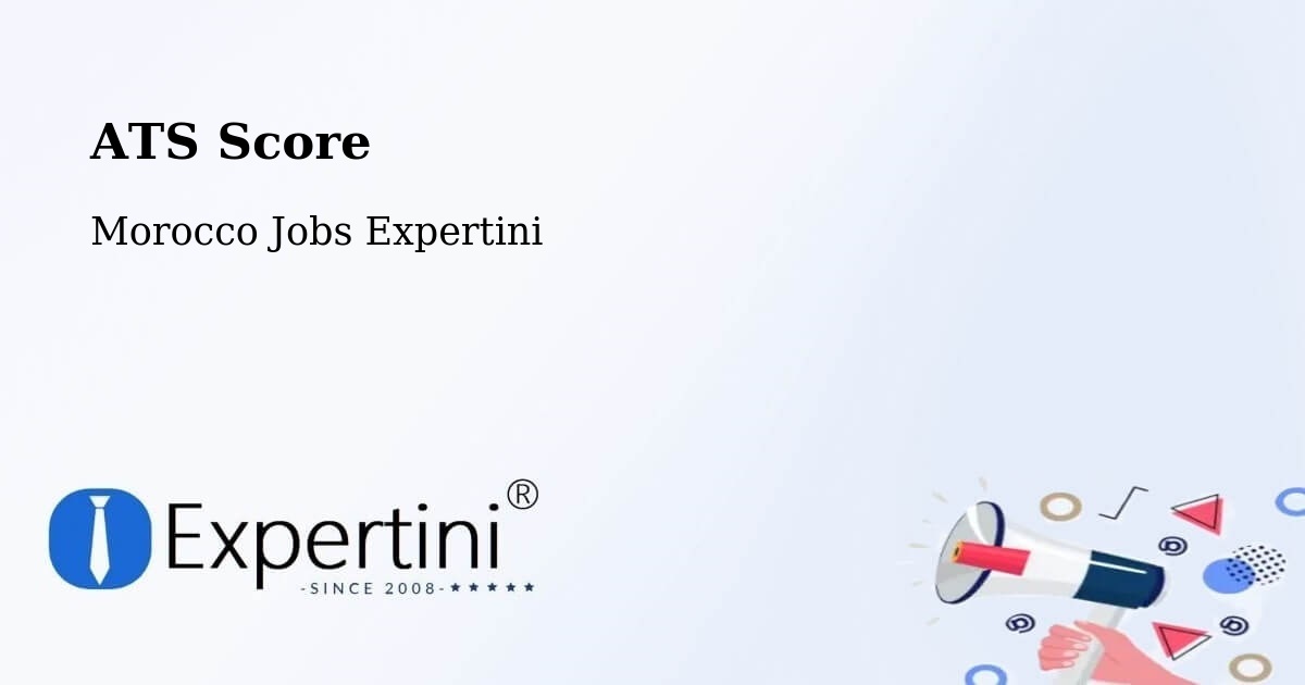 Resume ATS Score & Job Description Match Tool – Errachidia - Morocco Jobs Expertini